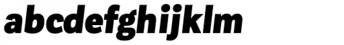 Corporative Sans Condensed Black Italic