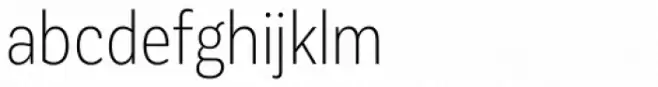 Corporative Sans Condensed Light