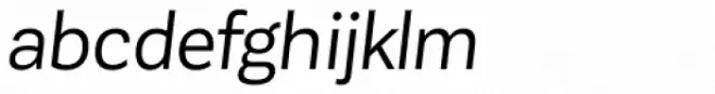 Corporative Sans Regular Italic