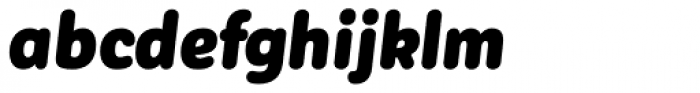 Corporative Sans Round Condensed Alt Black Italic