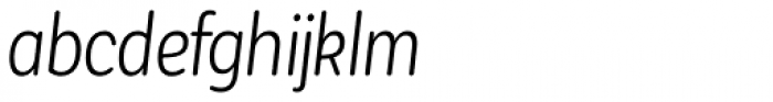 Corporative Sans Round Condensed Alt Book Italic