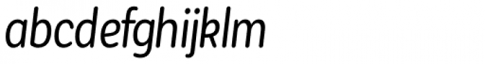 Corporative Sans Round Condensed Alt Italic