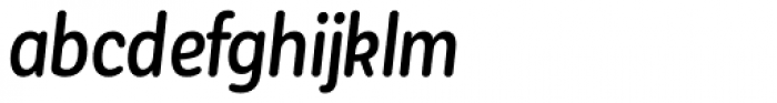 Corporative Sans Round Condensed Alt Medium Italic
