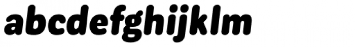 Corporative Sans Round Condensed Black Italic