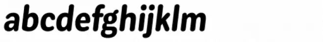 Corporative Sans Round Condensed Bold Italic