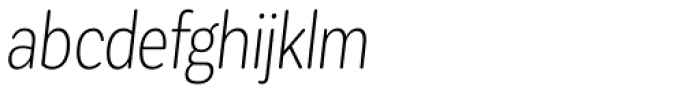 Corporative Sans Round Condensed Light Italic
