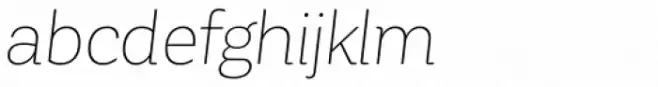 Corporative Thin Italic