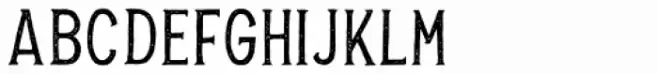 Cortair Serif Stamp