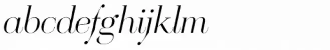 Cosma Italic Extra Light