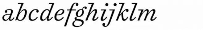 Cosmiqua Pro Light Italic