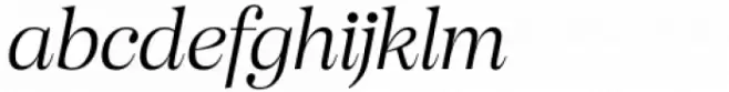 Cotford Display Light Italic