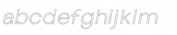 Cottorway Pro Line Light Italic