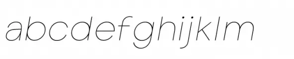 Cottorway Pro Thin Italic