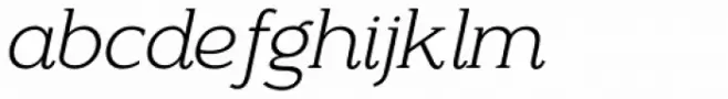 Counte Extra Light Italic