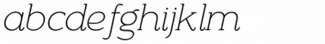Counte Thin Italic