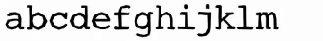Courier Ragged Bold