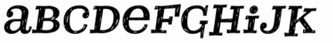 Courtney Rough Italic