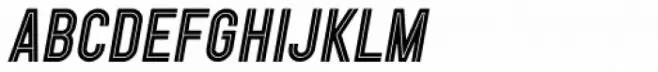 Cream Opera Inline Oblique