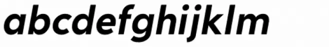 Creo Semi Bold Italic