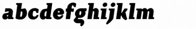 Crimsons Black Italic