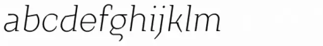 Crimsons Light Italic