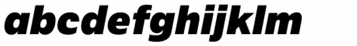 Crique Grotesk Black Italic