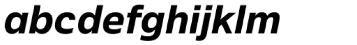 Crique Grotesk Bold Italic