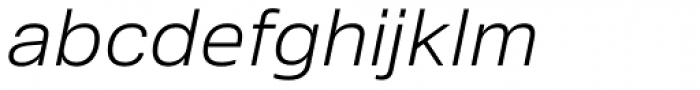 Crique Grotesk Display Light Italic