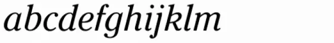 Criterion URW Italic