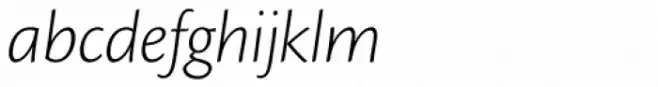 Cronos Pro Display Light Italic