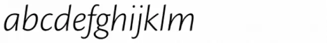 Cronos Pro Light Italic
