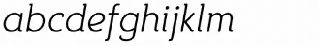 Croog Light Italic