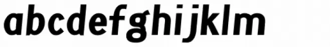 Crossel Bold Italic