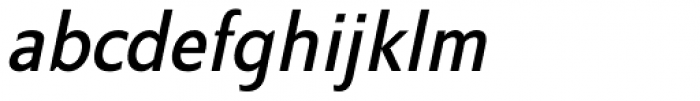Crotona Sans Italic