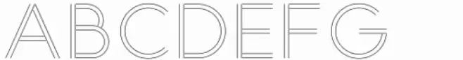 CÃ´tÃ© Bold Outline