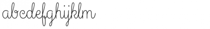 Culinary Script Line