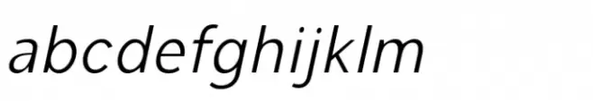 Cumhuriyet Pro Extra Light Italic Con