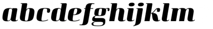 Curve Extra Bold Italic