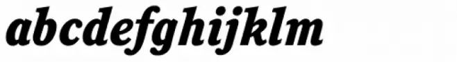 Cushing Heavy Italic