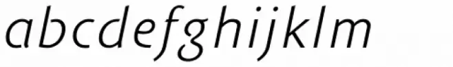 Cyan Sans Light Italic
