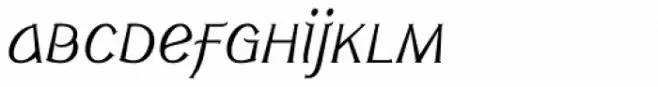 Cyceon Pro Light Msc Italic