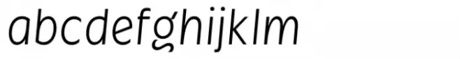 Cygnet CF Extra Light Italic