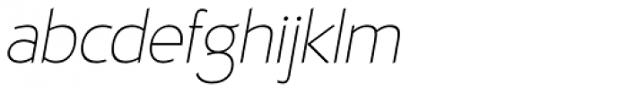 D Hanna Thin Italic
