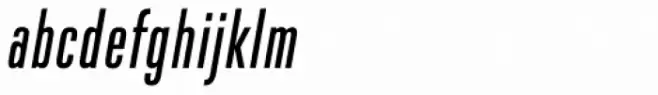 Da Bronx Sans Regular Italic