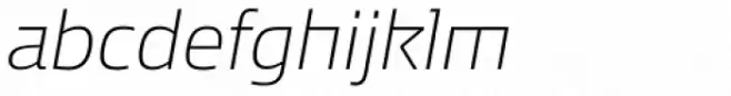 Dalle Display Thin Italic