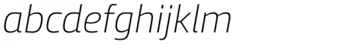 Dalle Thin Italic