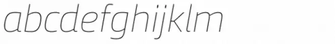 Dalle Ultra Light Italic