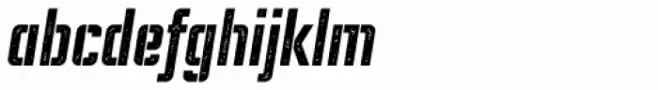 Danger Neue Rough Italic