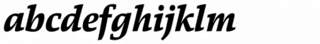 Danton Extra Bold Italic
