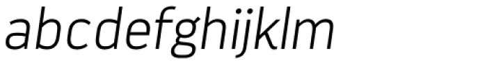Darwin ExtraLight Italic